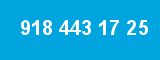 918 443 17 25 918 443 17 25